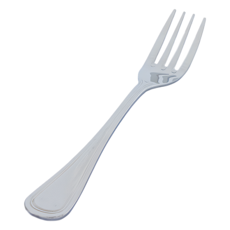 Product image #1 for Crestware Simplicity 7-3/8 Inch Heavy Weight Dinner Fork, 18/8 Stainless Steel, Mirror Finish