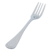 Thumbnail image #1 for Crestware Simplicity 7-3/8 Inch Heavy Weight Dinner Fork, 18/8 Stainless Steel, Mirror Finish