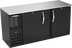 Thumbnail image #1 for Beverage Air 68 Inch Two-Section Food-Rated Back Bar Storage Cabinet with Solid Doors and Stainless Steel Top