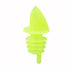 Thumbnail image #1 for Winco Free-Flow Yellow Plastic Liquor Pourer Without Collar