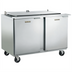 Thumbnail image #1 for Traulsen Dealer's Choice UST Series 48-Inch Two-Section Mega Top Compact Prep Table Refrigerator
