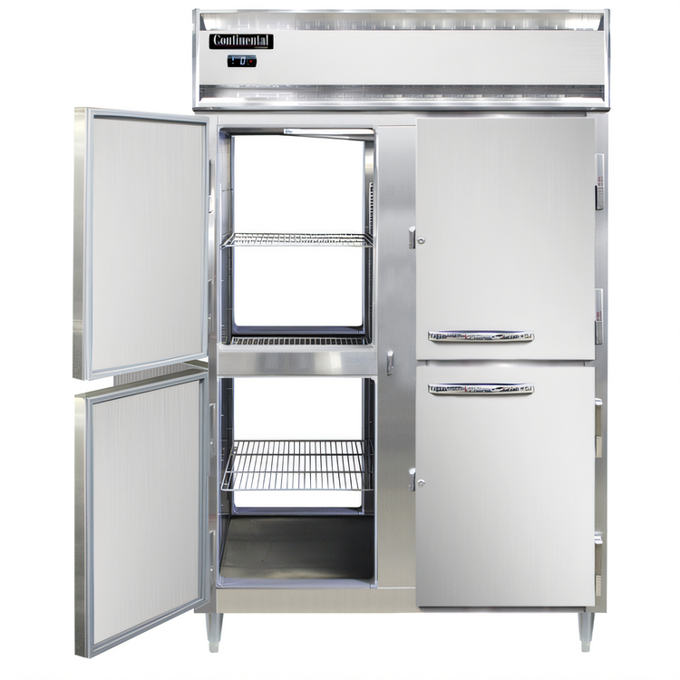 Product image #1 for Continental Refrigerator Designer Line D2FNSAPTHD Two-Section Pass-Thru Freezer