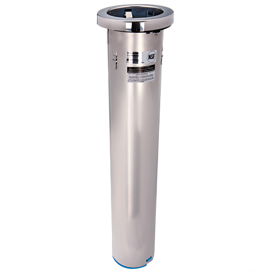 Product image #1 for San Jamar In-Counter Stainless Steel Tubular Cup Dispenser for 12-24 oz Cups