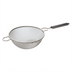 Thumbnail image #1 for Winco 10-1/4-Inch Medium Single Mesh Stainless Steel Strainer with Plastic Handle