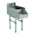Thumbnail image #1 for Advance Tabco Underbar Basics 18-Inch Freestanding Stainless Steel Blender Station with Dump Sink and Deck-Mount Faucet