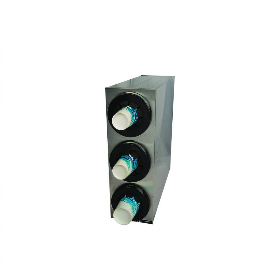 Product image #1 for Sentry Stainless Steel Beverage Dispenser Cabinet with 3 Cup Dispensers