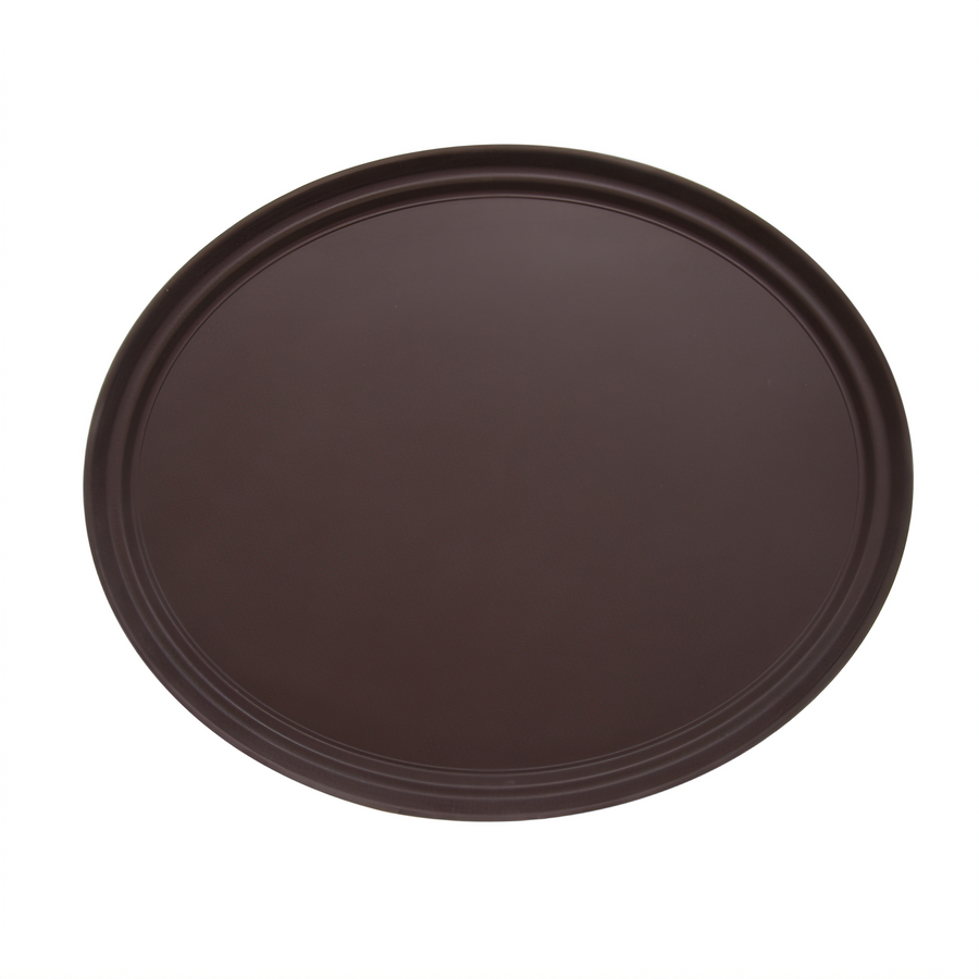 Product image #1 for Admiral Craft Equipment Corp. NST-2429BR/OVAL Non-slip Trays Case of 6