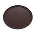 Thumbnail image #1 for Admiral Craft Equipment Corp. NST-2429BR/OVAL Non-slip Trays Case of 6
