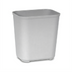 Thumbnail image #1 for Rubbermaid Commercial 28-Quart Fire-Resistant Fiberglass Waste Basket, Gray
