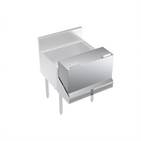 Krowne Royal Series 24-Inch Stainless Steel Double Speed Rail Locking Cover