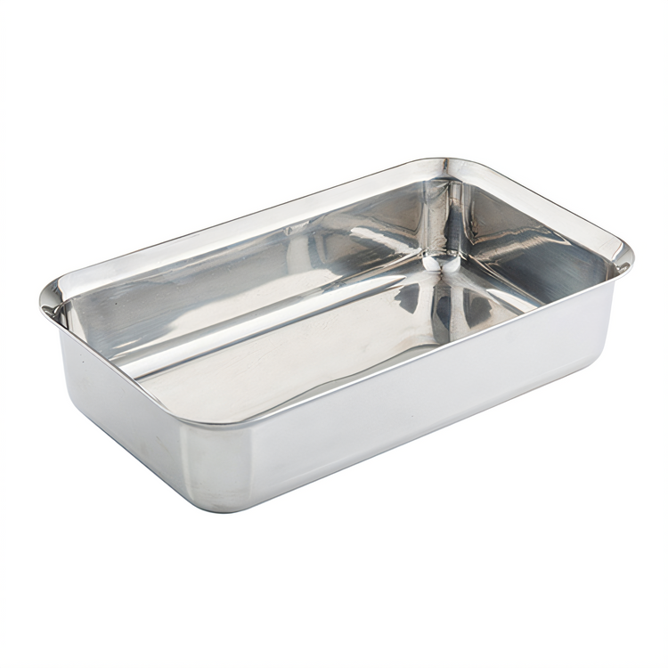 Product image #1 for Tri-Ply Full-Size Stainless Steel Serving Pan, 11-1/4 Qt., Mirror Finish, Without Handles