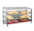 Thumbnail image #1 for Countertop Pass-Thru Pizza Warmer with Triple Slant Shelves, 48 x 24 Inches