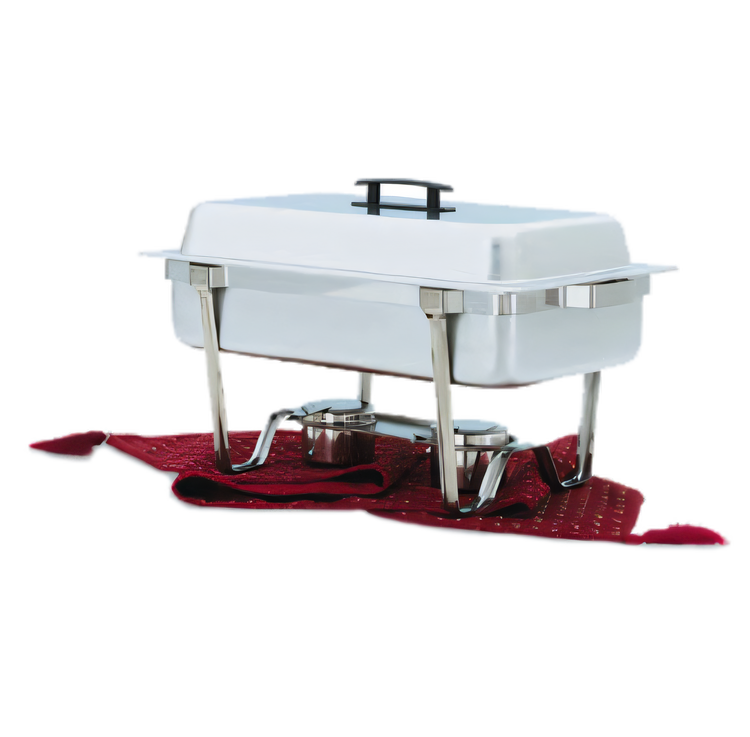 Product image #1 for Vollrath Trimline II Full-Size 9-Quart Stainless Steel Chafer with Lift-Off Dome Cover