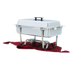 Thumbnail image #1 for Vollrath Trimline II Full-Size 9-Quart Stainless Steel Chafer with Lift-Off Dome Cover