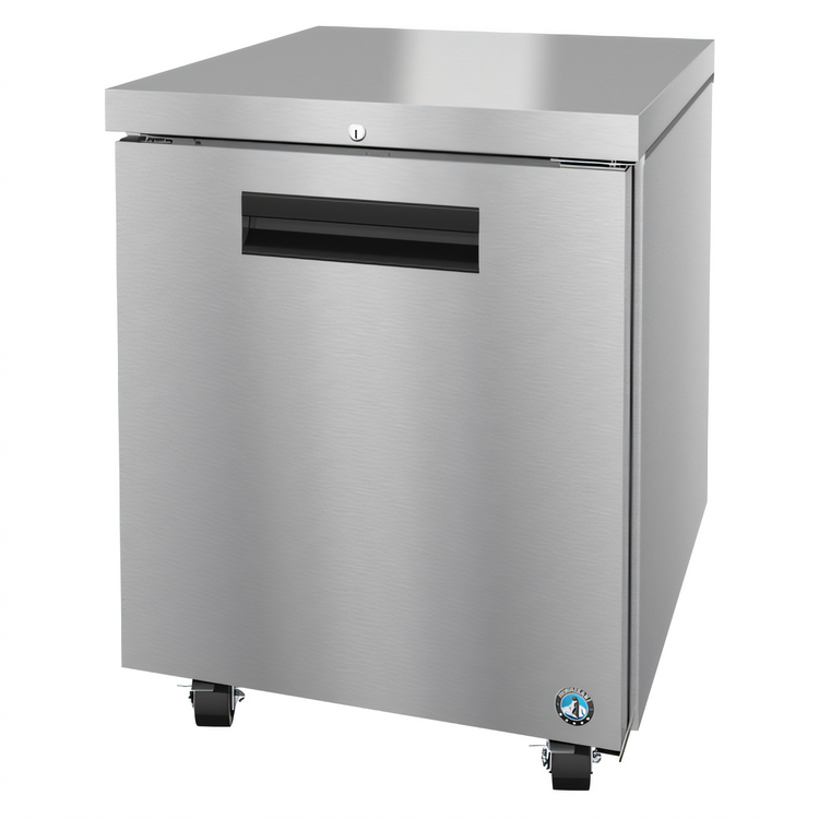 Product image #1 for Hoshizaki Steelheart UR27B-01 27-Inch Undercounter Reach-In Refrigerator, 1-Section, Solid Door, Stainless Steel