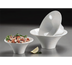 Thumbnail image #1 for Endurance 54 oz Flared Round White Melamine Serving Bowl