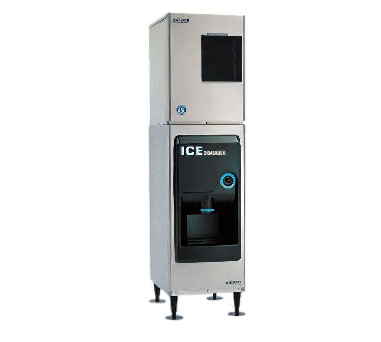 Product image #1 for Hoshizaki DB-130H Sanitary Cube Ice Dispenser, 22-Inch Floor Model, 130-lb Built-In Storage Capacity