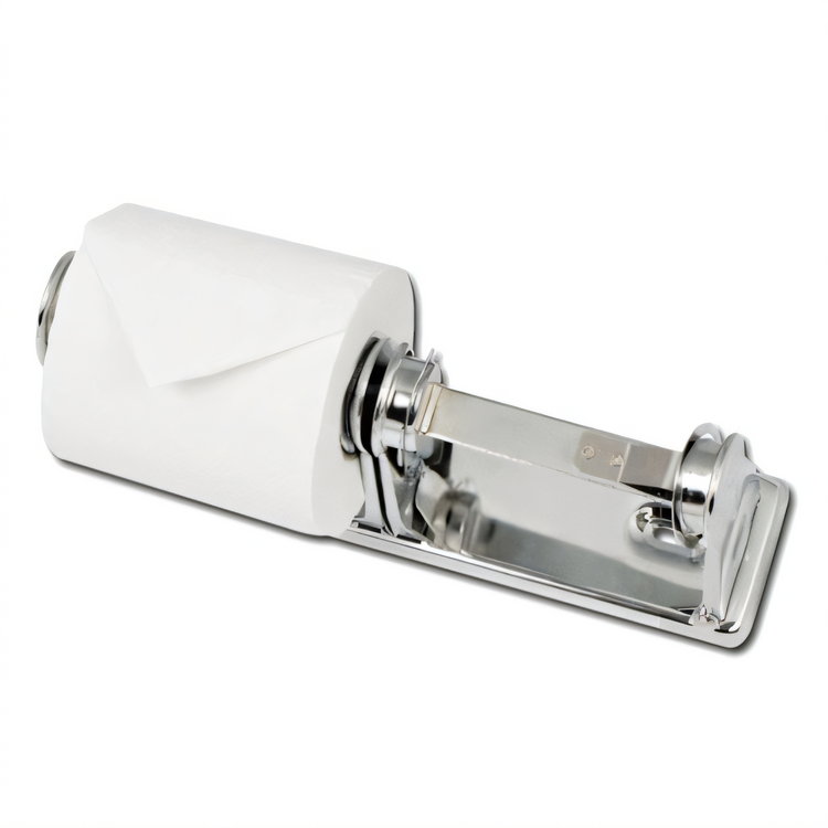 Product image #1 for Winco Double Roll Chrome-Plated Steel Toilet Tissue Holder