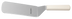 Thumbnail image #2 for Dexter Russell Sani-Safe 8 x 3 Inch Solid Stainless Steel Offset Cake Turner with White Polypropylene Handle