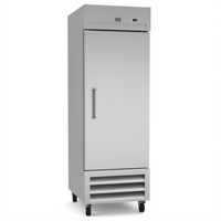 Kelvinator Commercial 27-Inch One-Section Reach-In Refrigerator with Bottom-Mount Refrigeration and Solid Door