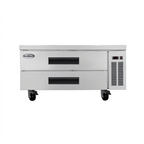 Thumbnail image #1 for Koolmore KM-BR-482D 48-Inch 2-Section Stainless Steel Chef Base Refrigerator with Pull-Out Drawers