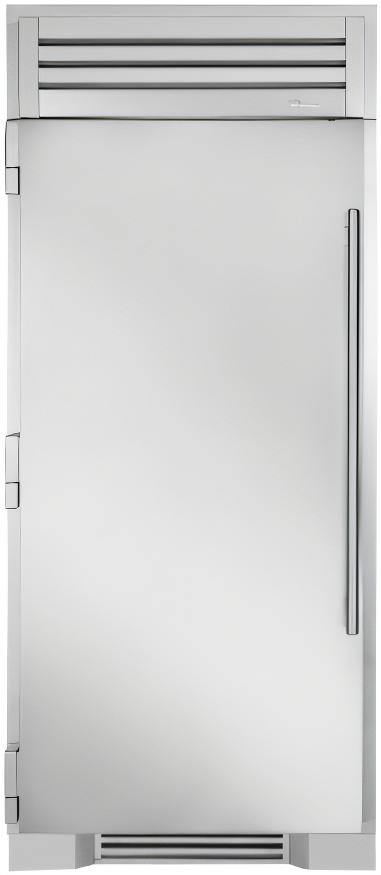 Product image #1 for True Residential 36-Inch Upright Freezer Column with Built-In Ice Maker, Right-Hinged Solid Door, Stainless Steel