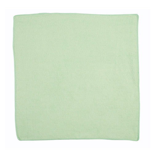 Product image #1 for Green Bleach-Safe Light Duty Commercial Microfiber Cleaning Cloth, 16 x 16 Inches