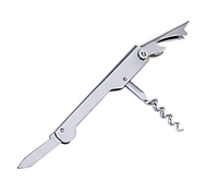 Heavy-Duty Waiter's Corkscrew with Bottle Opener and Knife