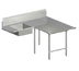 Thumbnail image #1 for John Boos Pro-Bowl L-Shaped Corner Soiled Landing Dishtable, Right-to-Left, 70 x 60 Inches, 14-Gauge Stainless Steel
