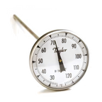 Thumbnail image #1 for Taylor Precision Bitherm 8212J Pocket Dial Thermometer, 25°F to 125°F, 8-Inch Stem, Recalibratable Case of 50