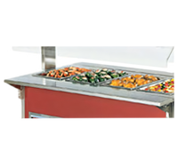 Vollrath 4-Series Signature Server Stainless Steel ADA Countertop Inside Corner Plate Rest Station