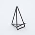 Thumbnail image #2 for American Metalcraft 3-Inch Geometric Black Metal Menu / Card Holder