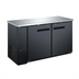 Thumbnail image #1 for Omcan USA 61-Inch Two-Section Solid Door Back Bar Cooler, 15.8 Cu. Ft.