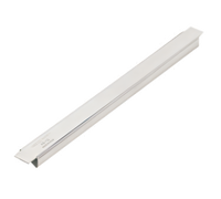 Crestware 12-Inch Food Bar Adapter Bar for 12 x 20 Opening, 18/8 Heavy Gauge Stainless Steel