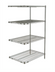 Thumbnail image #1 for Metro Super Erecta Add-On Wire Shelving Unit, 36W x 24D x 63H, 4 Shelves, Brite Finish