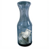 Thumbnail image #1 for 10-3/4 Inch Clear Plastic Carafe-Shaped Tip Jar with Plain Design and Removable Bottom