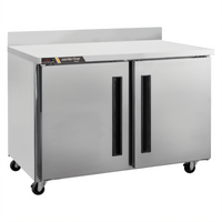 Traulsen Centerline Compact Two-Section Work Top Undercounter Freezer, 36 Inch, Solid Doors
