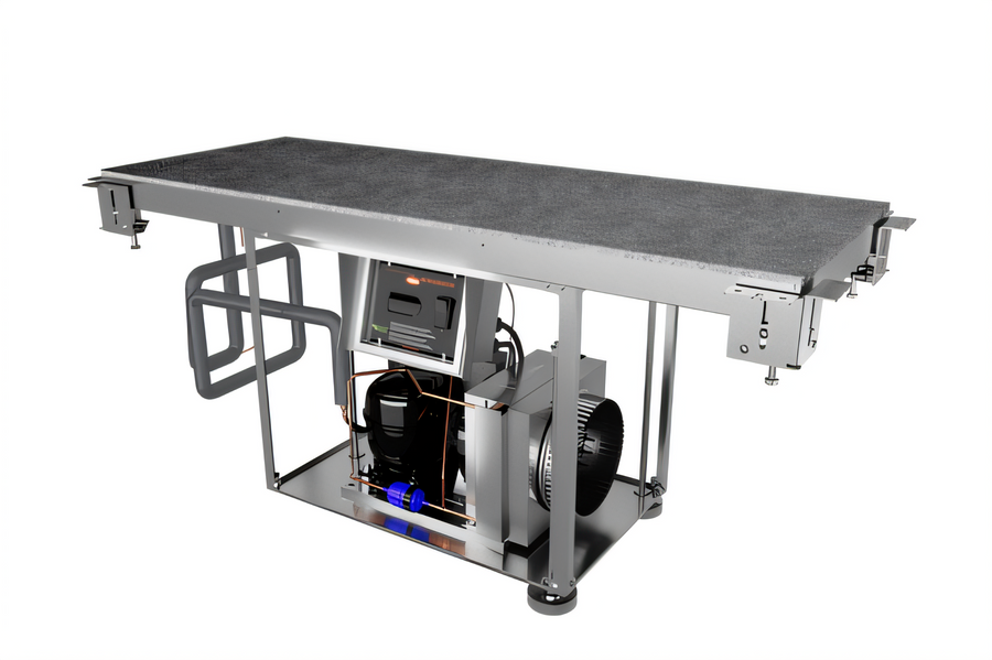 Product image #1 for Hatco Built-In Simulated Stone Cold Shelf, 36-Inch W x 18-Inch D, Electronic Controls, R-290, 1/5 HP