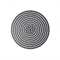 American Metalcraft EZ-Release SuperPerf 10-Inch Round Perforated Aluminum Pizza Pan, 18 Gauge