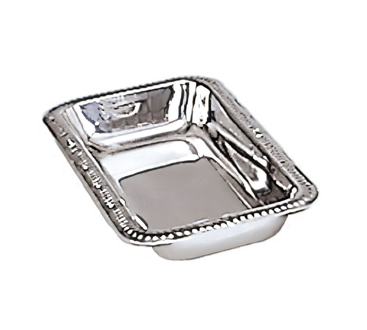 Product image #1 for Admiral Craft Stainless Steel Celery/Bread Tray with Gadroon Edge, 9 x 4-1/2 x 1-1/4 Inches