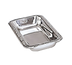 Thumbnail image #1 for Admiral Craft Stainless Steel Celery/Bread Tray with Gadroon Edge, 9 x 4-1/2 x 1-1/4 Inches