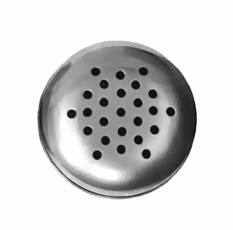 Product image #1 for American Metalcraft Replacement Cheese Shaker Lid for 12 oz Shakers, Large Perforated Holes, Stainless Steel