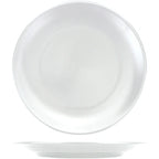 Thumbnail image #1 for International Tableware TN-21-MW 12" Round Coupe Stoneware Plate, Matte White 1 Dozen