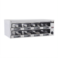Carter-Hoffmann Modular Single-Sided Holding Cabinet with Programmable Electronic Controls, 8-Pan Capacity