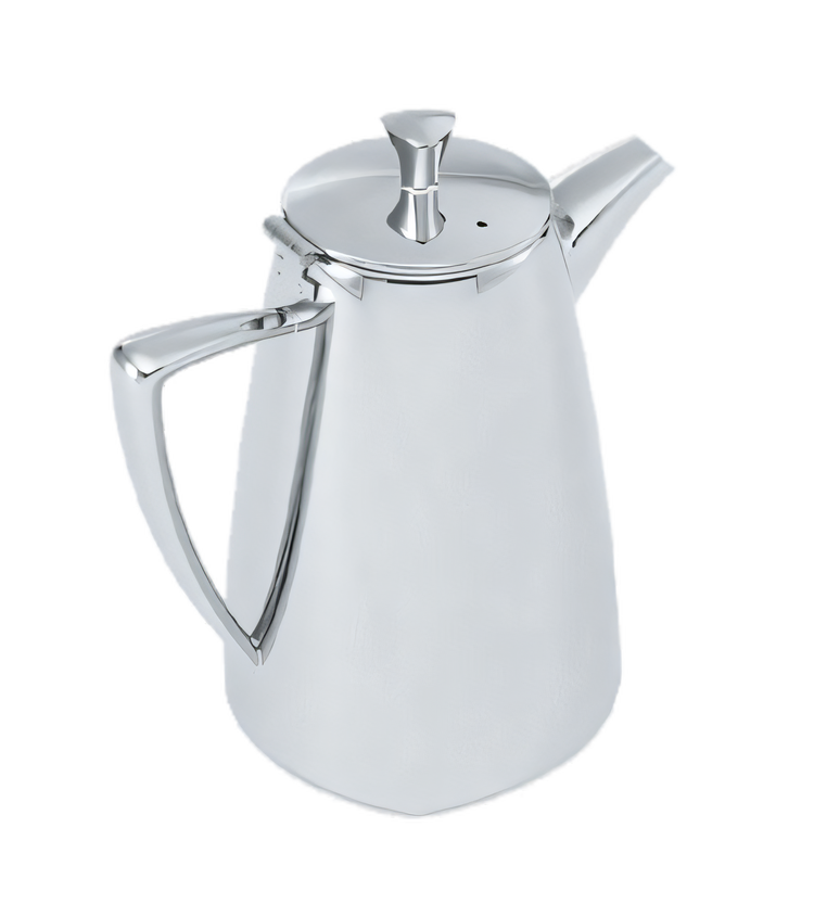 Product image #1 for Vollrath Triennium™ 34 oz Mirror-Finish 18/8 Stainless Steel Coffee Pot