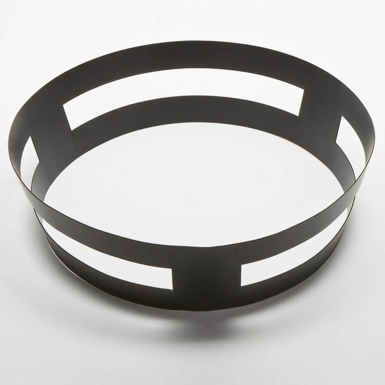 Product image #1 for 17-Inch Round Black 202 Stainless Steel Griddle Stand