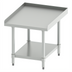 Thumbnail image #1 for Winco Stainless Steel Equipment Stand with 1.5-Inch Raised Edges and Galvanized Undershelf, 24 x 30 x 24 Inches