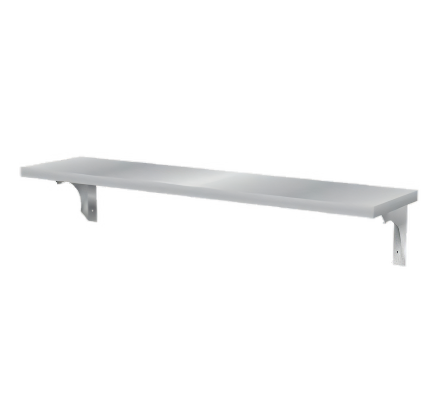 Product image #1 for Duke 445-1S Stainless Steel 10-Inch Wide Cutting Board/Tray Shelf for 1-Opening Steam Tables