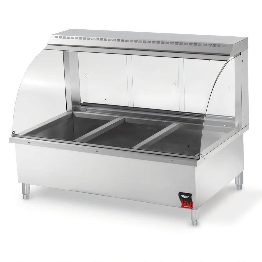 Product image #1 for Cayenne® 43-Inch Full-Service Countertop Bain Marie Hot Food Display Case