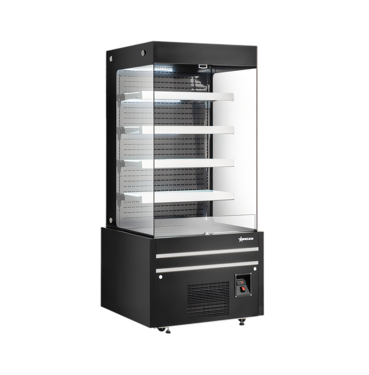 Product image #1 for Omcan Grab-and-Go Open Front Refrigerated Showcase, 36-Inch, 19.77 Cu. Ft., 110V